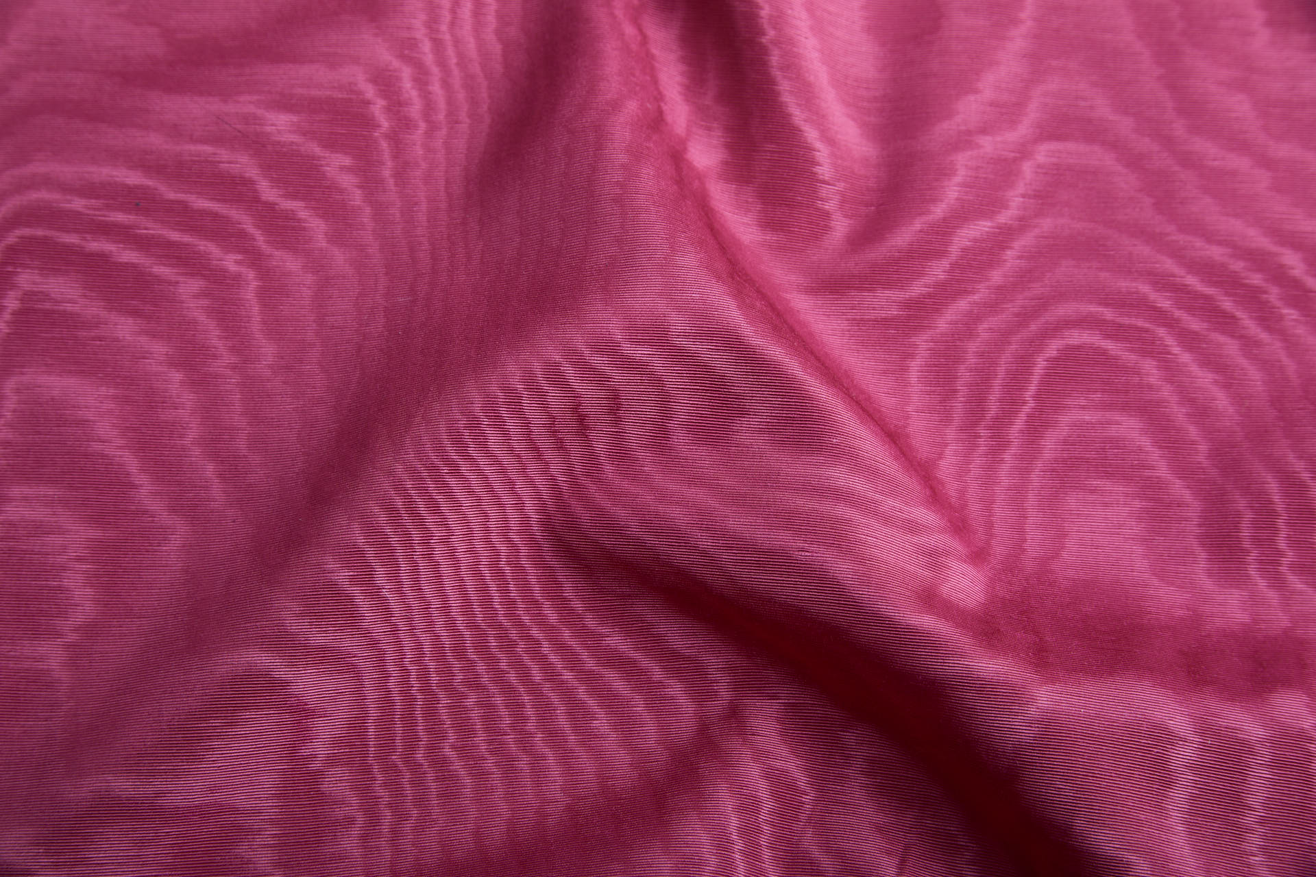 Limited Stock Moire Grosgrain - Muted Raspberry fabric, image 7 of 10