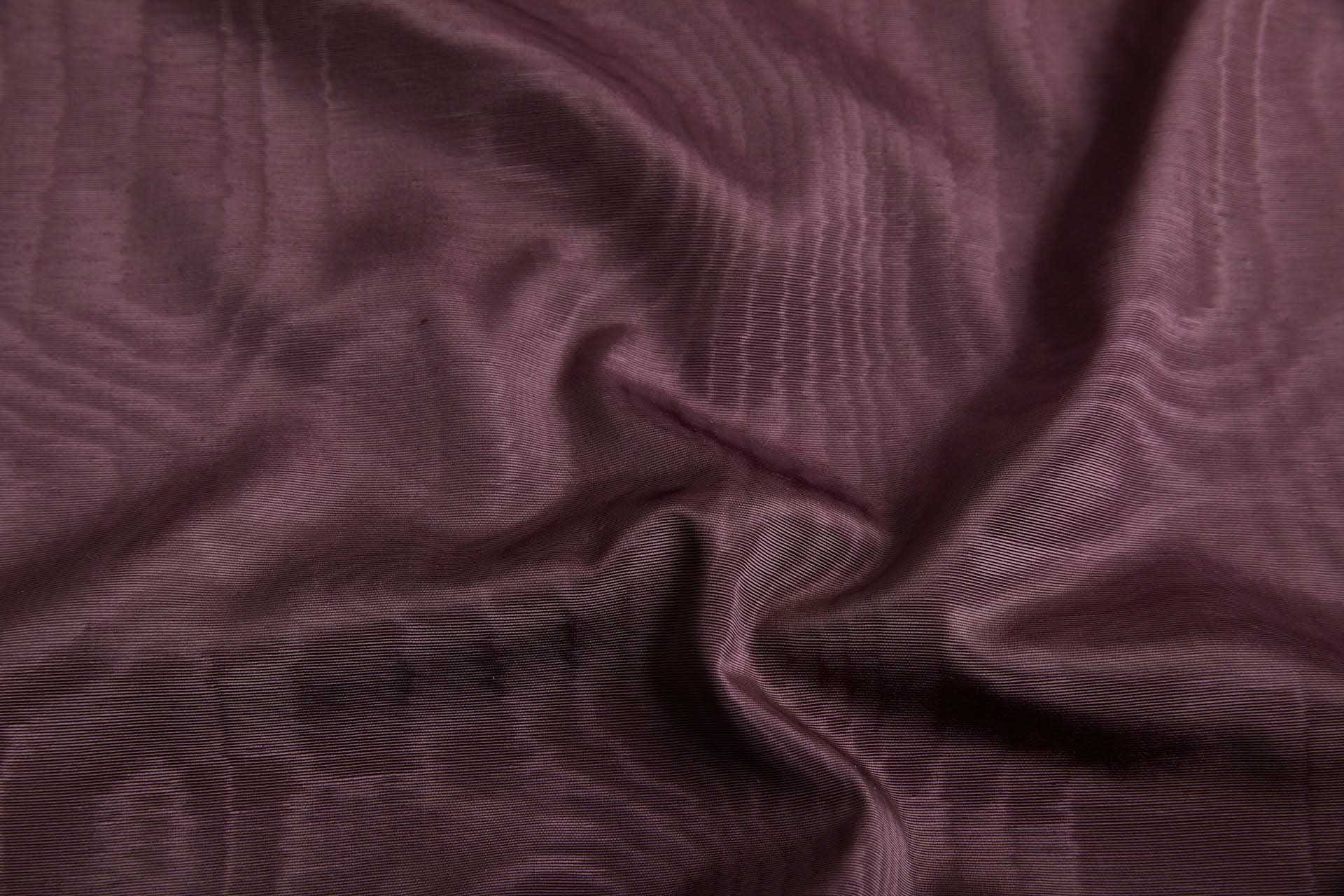Limited Stock Moire Grosgrain - Deep Maroon fabric, image 9 of 10