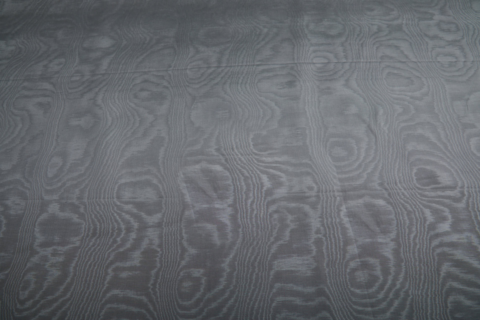 Limited Stock Moire Grosgrain - Steel Grey fabric, image 9 of 9