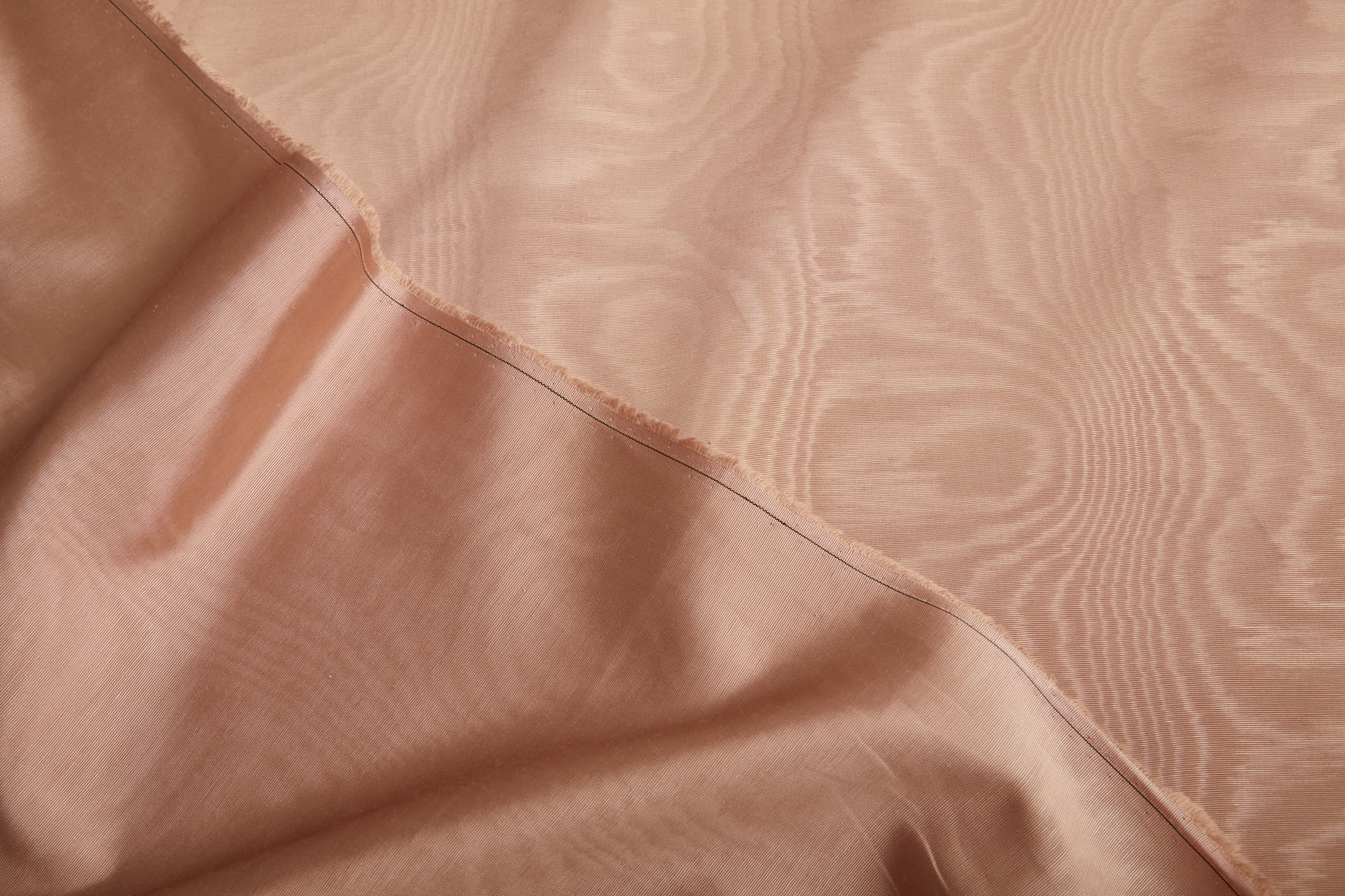 Limited Stock Moire Grosgrain - Nude fabric, image 8 of 9