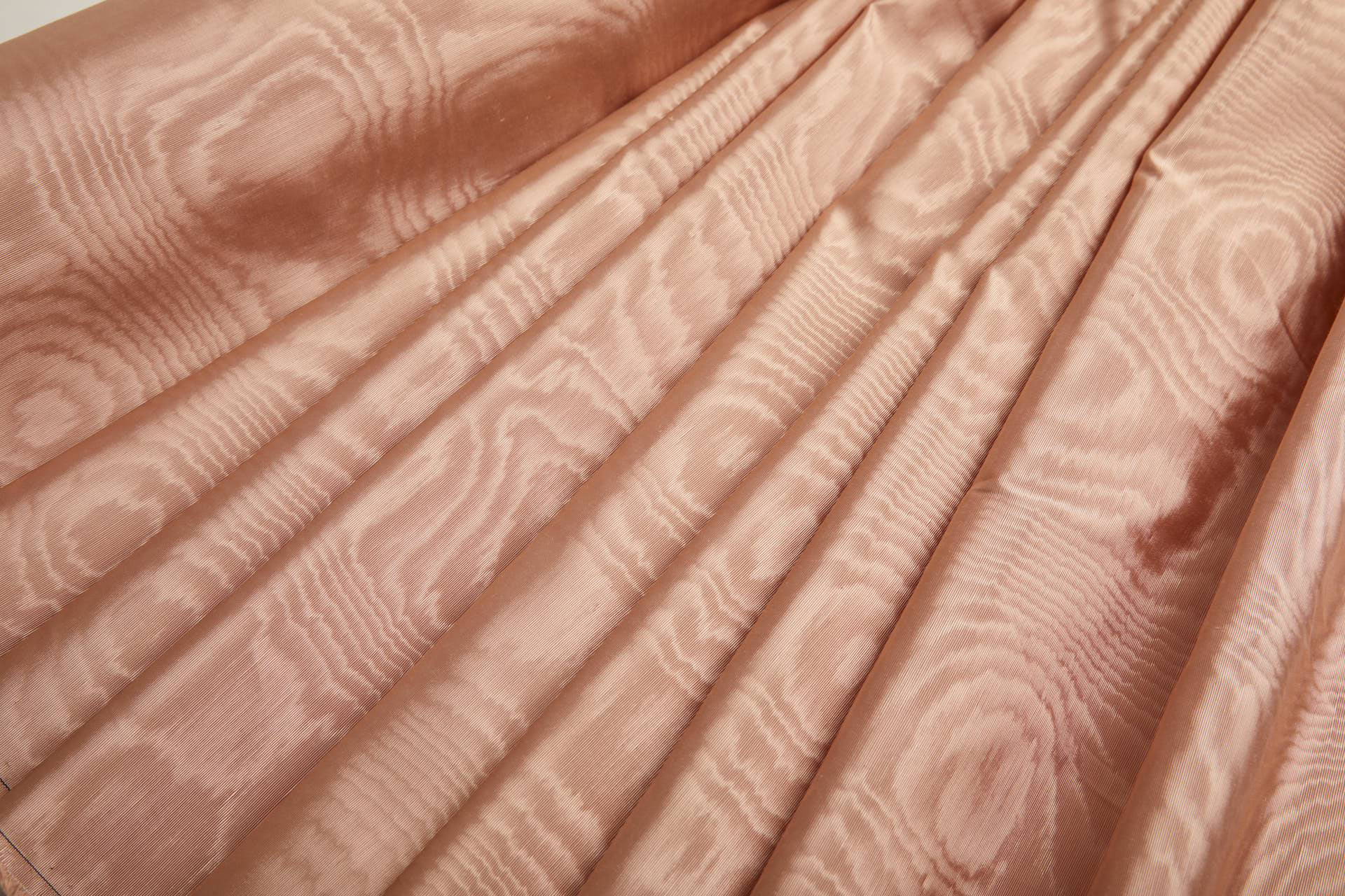 Limited Stock Moire Grosgrain - Nude fabric, image 4 of 9