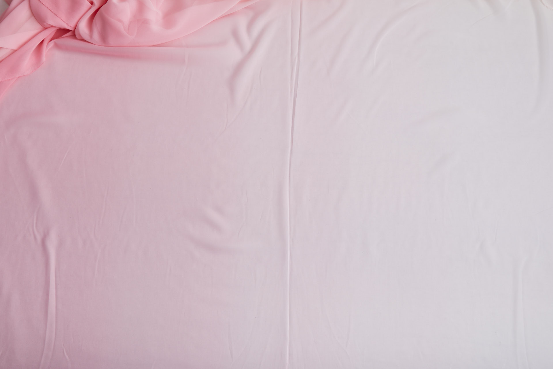 Ombre Georgette - Sugar Pink, Blush and Ivory fabric, image 9 of 9