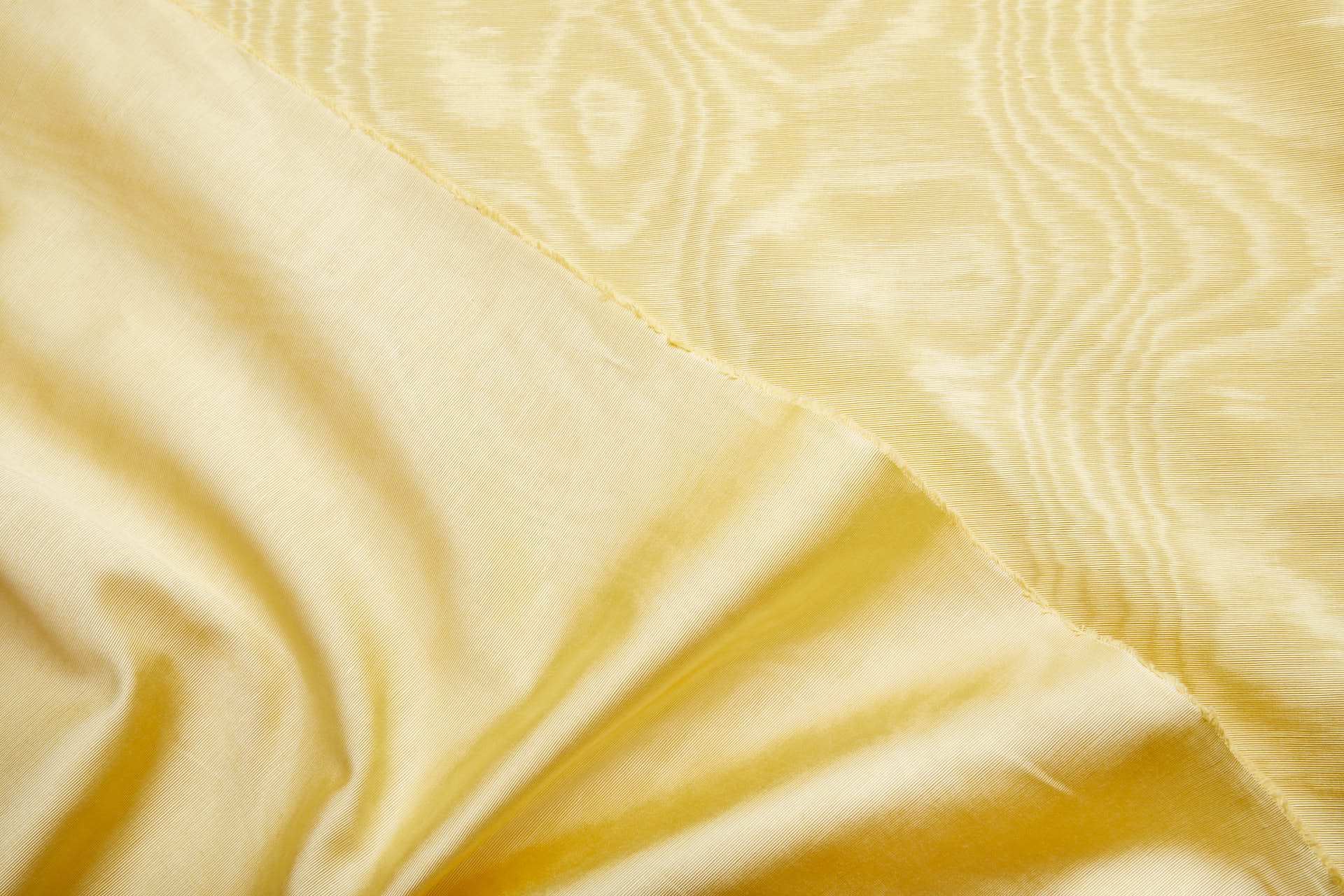 Limited Stock Moire Grosgrain - Primrose fabric, image 4 of 8
