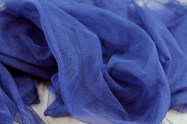 Soft Nylon Tulle - Royal Blue - T45 fabric, image 2 of 4