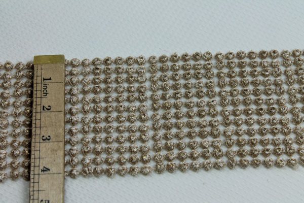 Cream & Gold Bauble Trim, image 4 of 4
