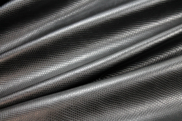 PVC - Small Reptile Black fabric, image 6 of 7