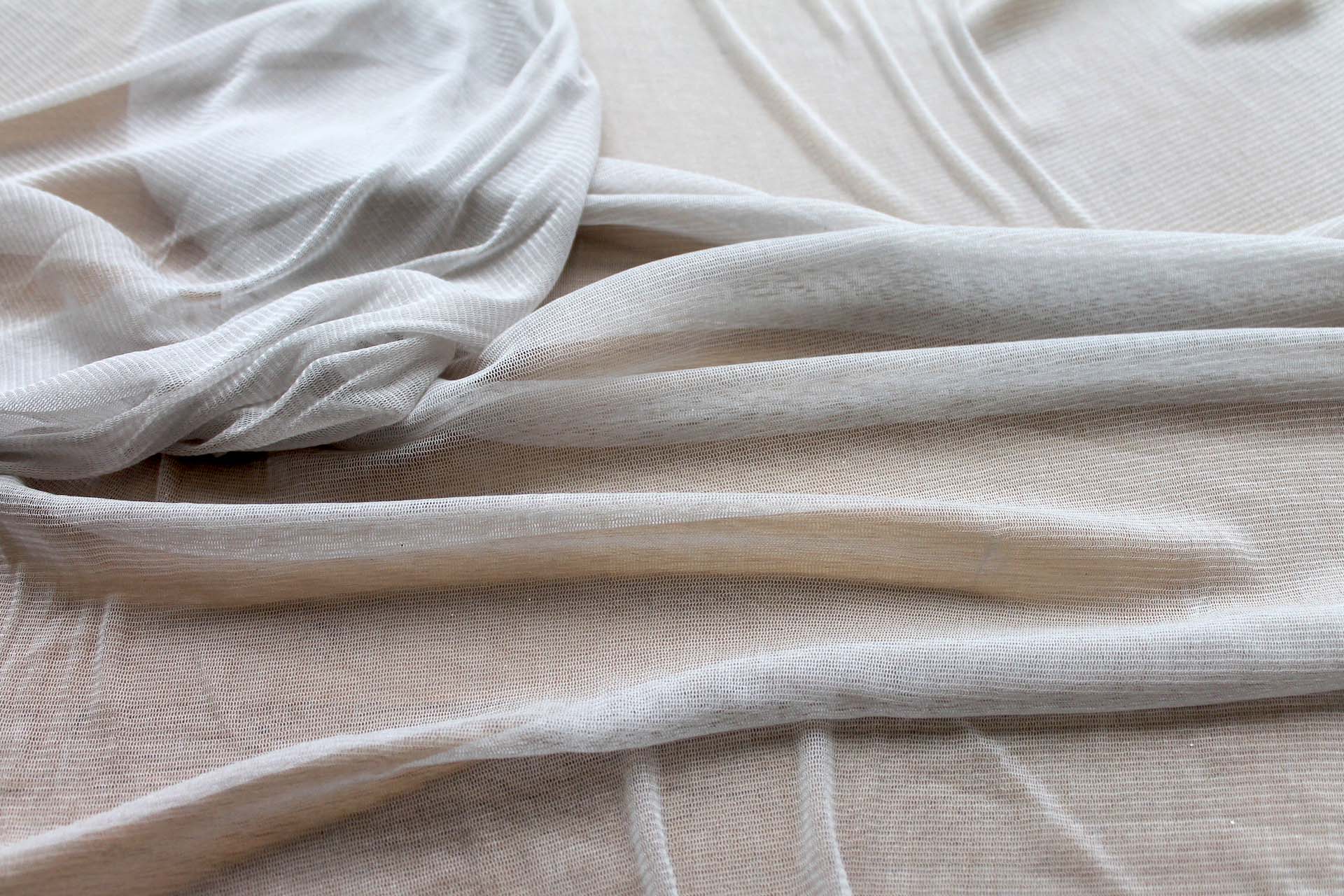 Soft Silk Tulle - Dove Grey fabric, image 4 of 5