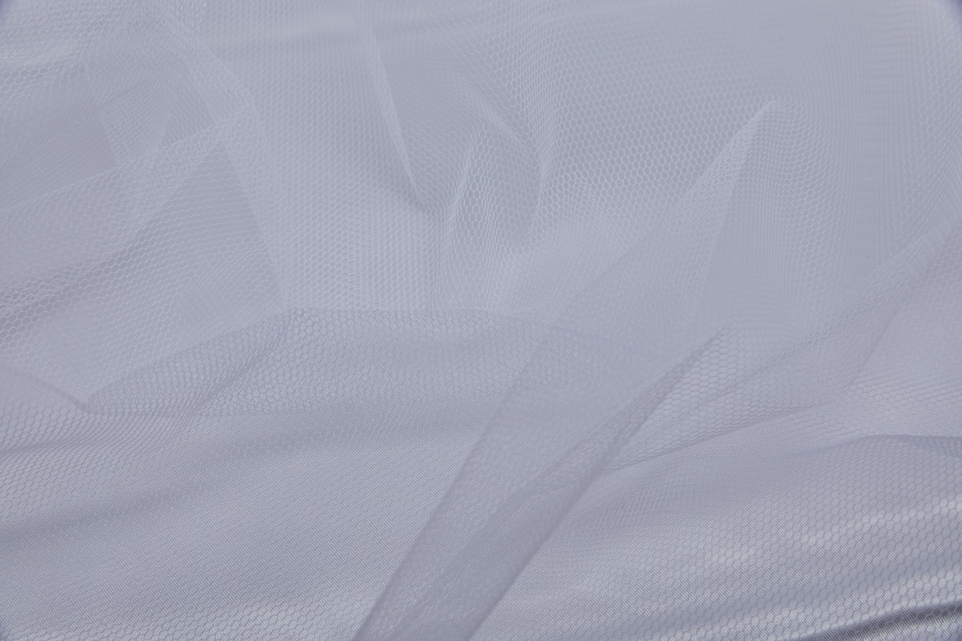 Dress Net - White fabric, image 5 of 5