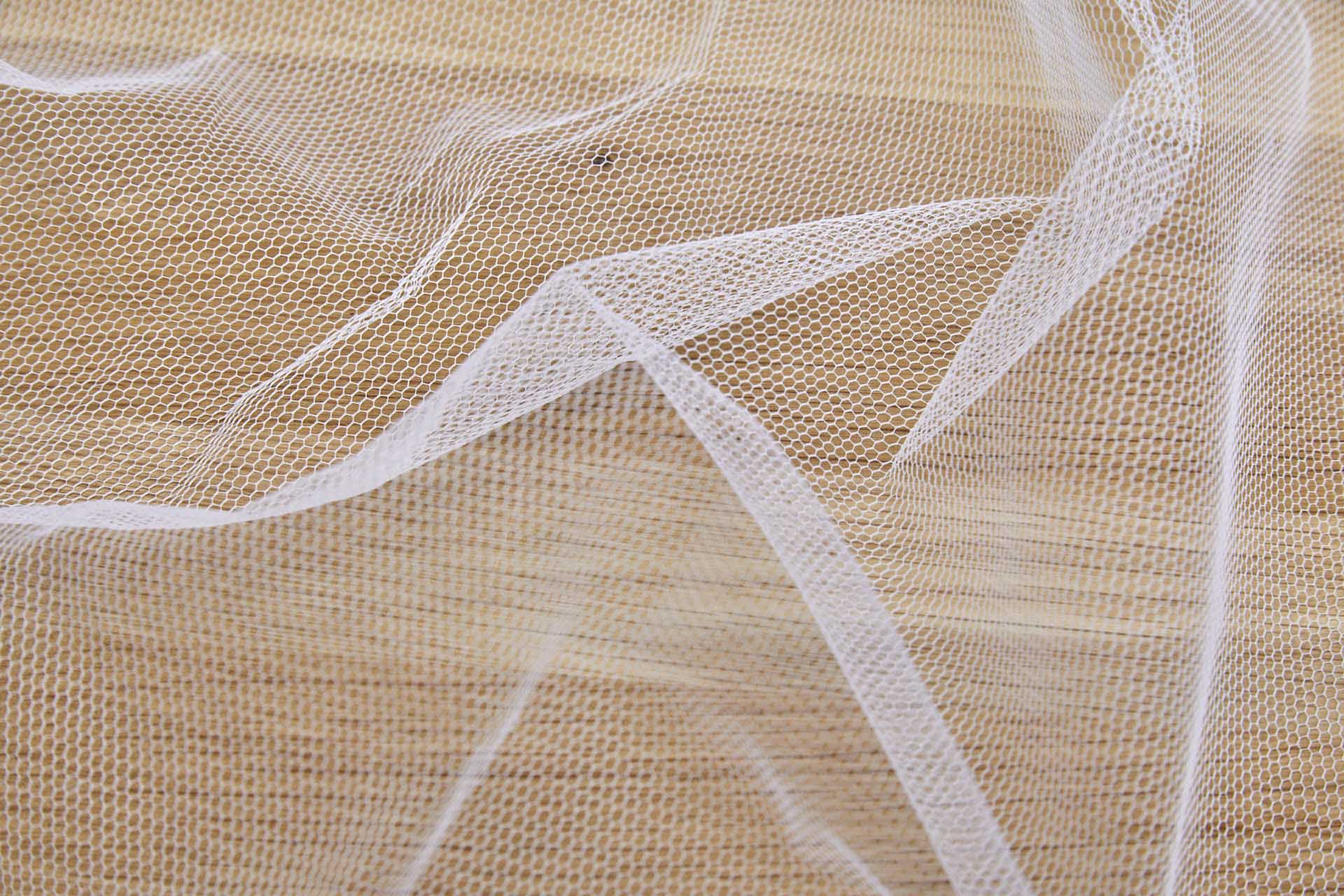 Dress Net - White fabric