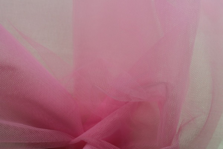 Dress Net - Bubblegum Pink fabric, image 2 of 4