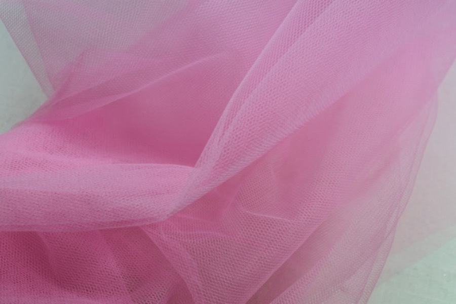 Dress Net - Bubblegum Pink fabric