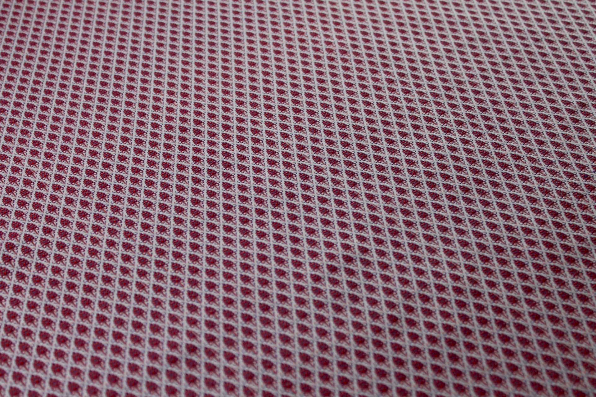 Banaras Brocade - Red Blue & White - 0.45m Piece fabric, image 4 of 5