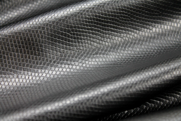 PVC - Small Reptile Black fabric, image 4 of 7