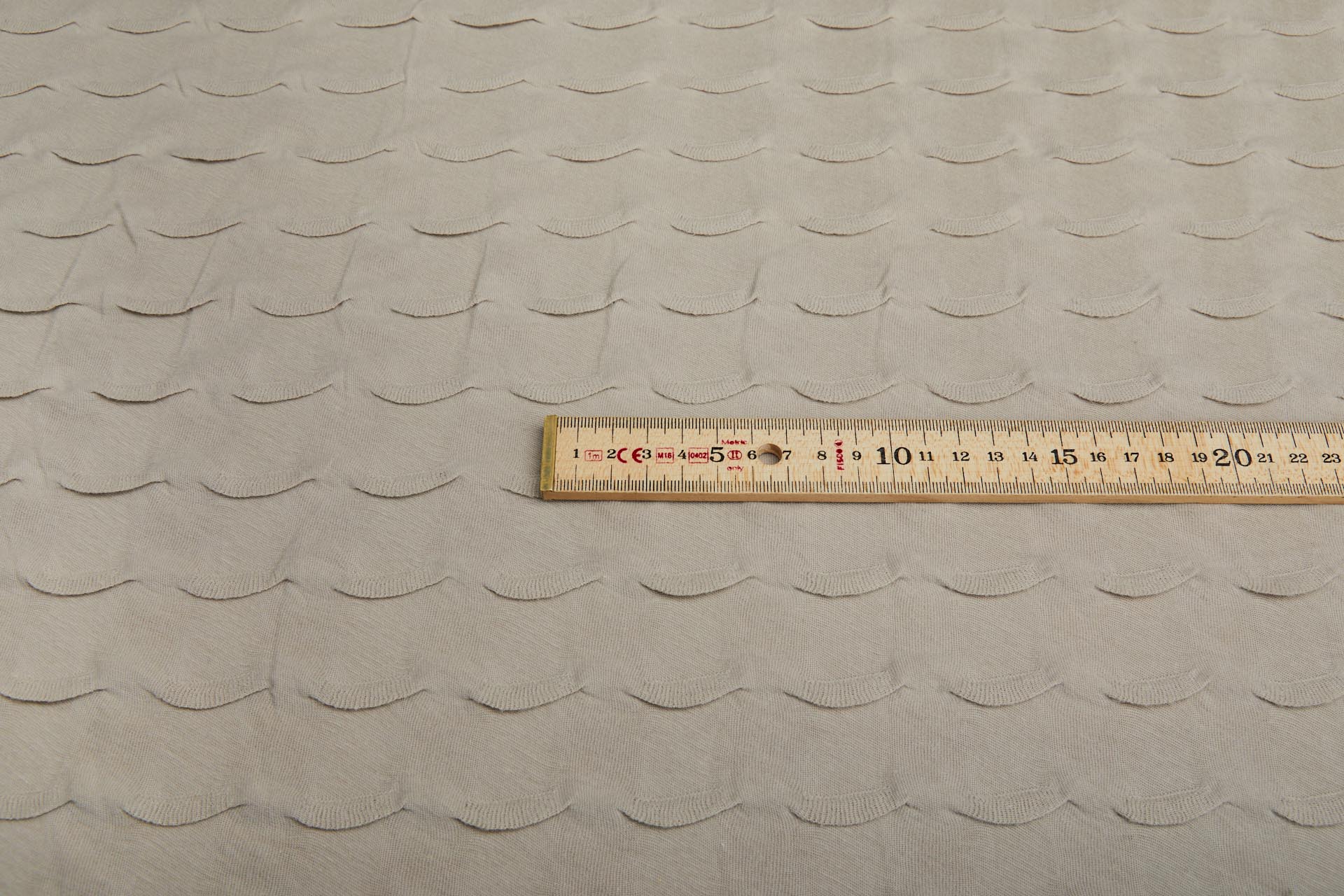 Clay Pinched Viscose Jersey fabric, image 8 of 8