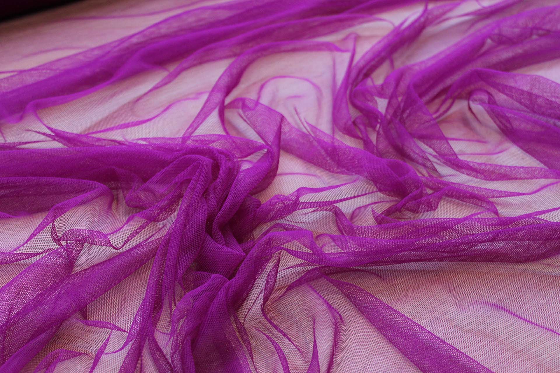 Soft Nylon Tulle - African Violet - T44 fabric, image 3 of 5