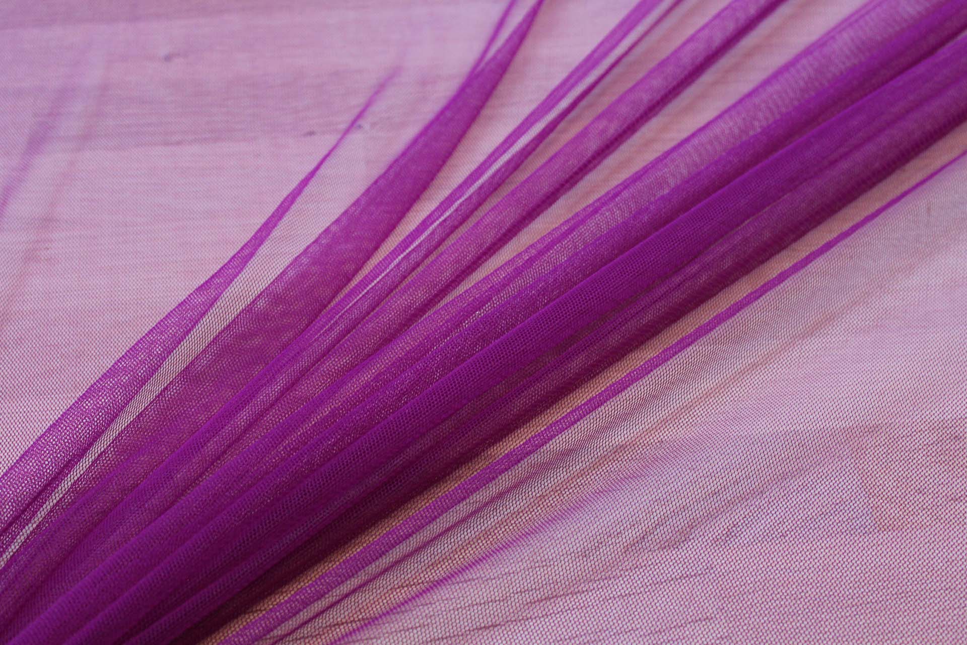Soft Nylon Tulle - African Violet - T44 fabric, image 4 of 5