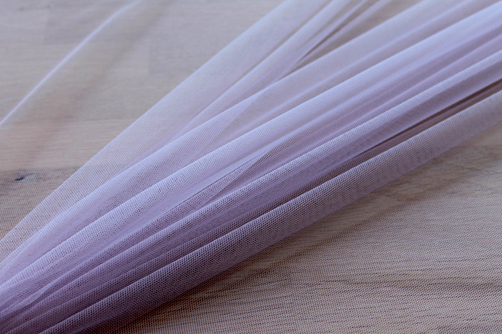 Soft Nylon Tulle - Lilac - T35 fabric, image 3 of 5