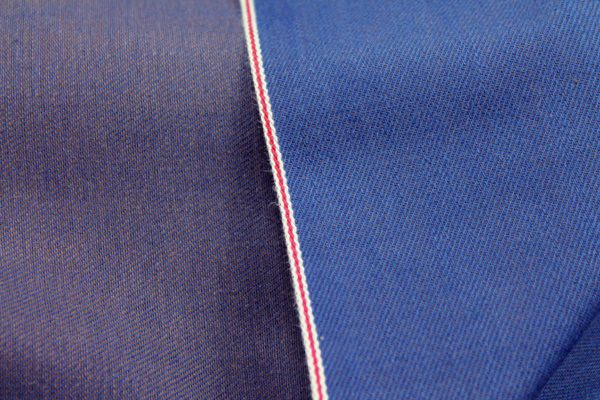 Japanese Denim - Indigo and Brown - Limited Edition fabric, image 3 of 5