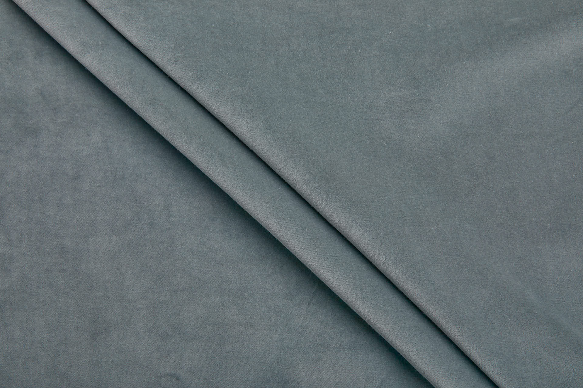 Heavy Cotton Velvet - Smoke Grey fabric, image 5 of 5
