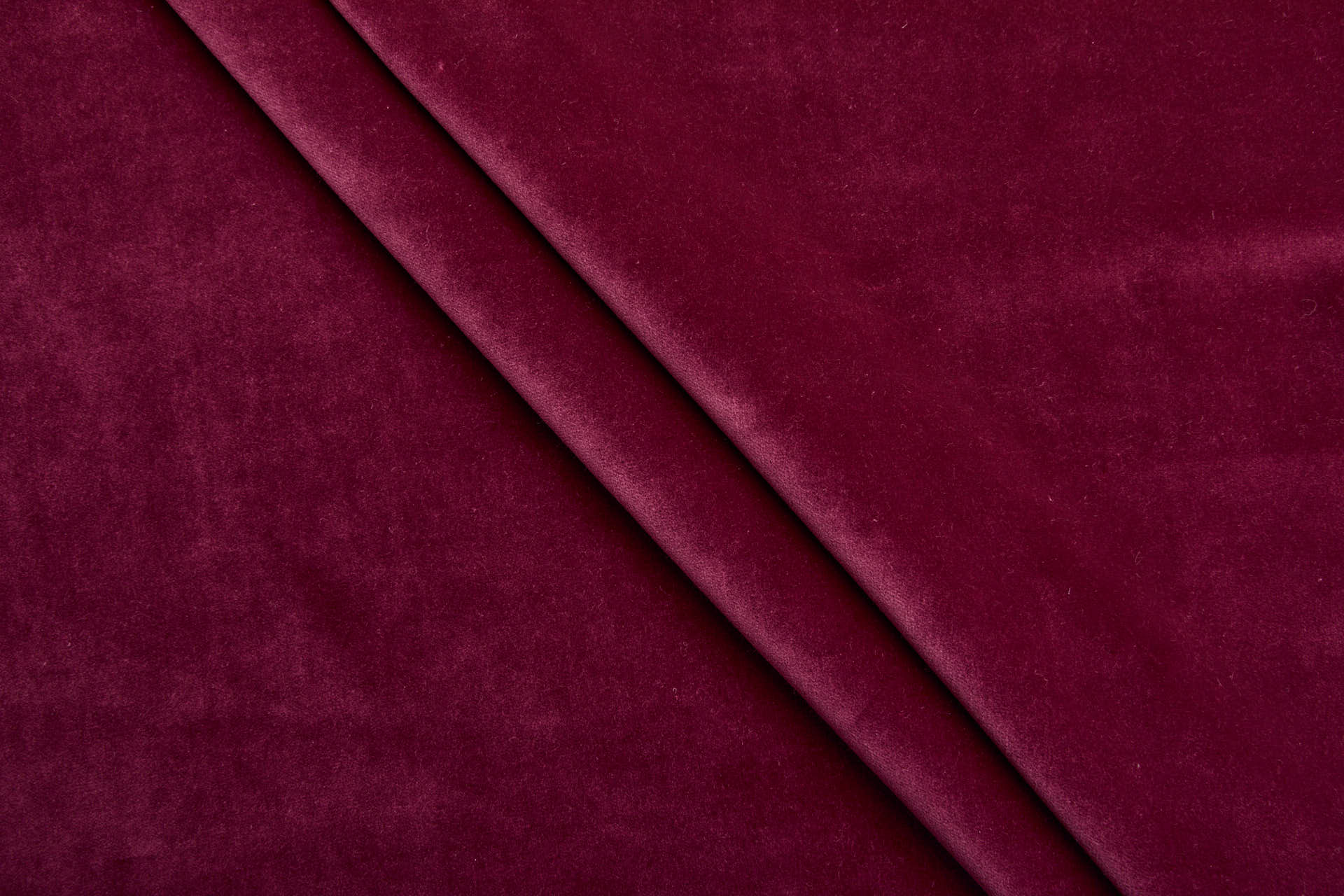 Heavy Cotton Velvet - Berry fabric, image 5 of 5