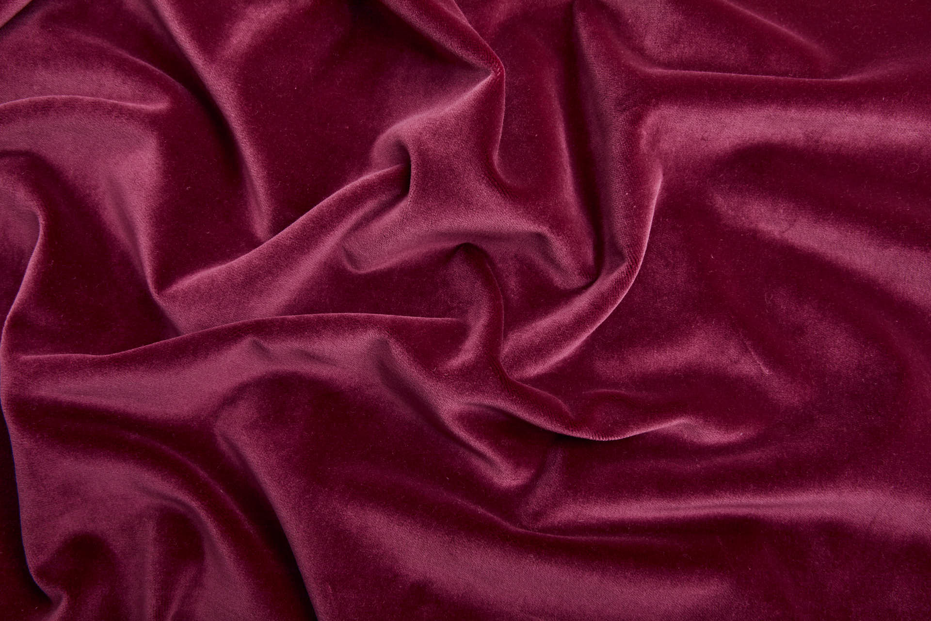 Heavy Cotton Velvet - Berry fabric, image 2 of 5
