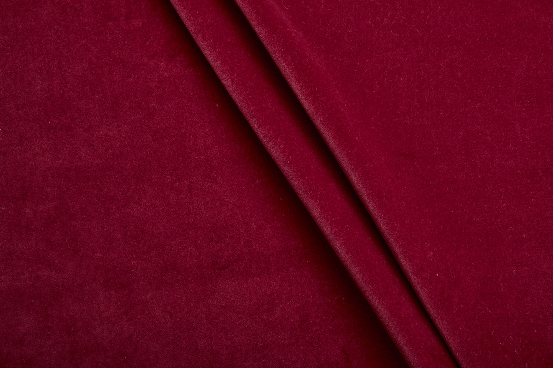 Heavy Cotton Velvet - Merlot fabric, image 5 of 5