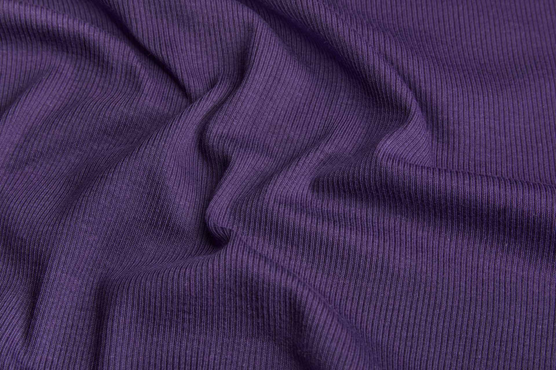 Rib Jersey - Purple fabric, image 2 of 6