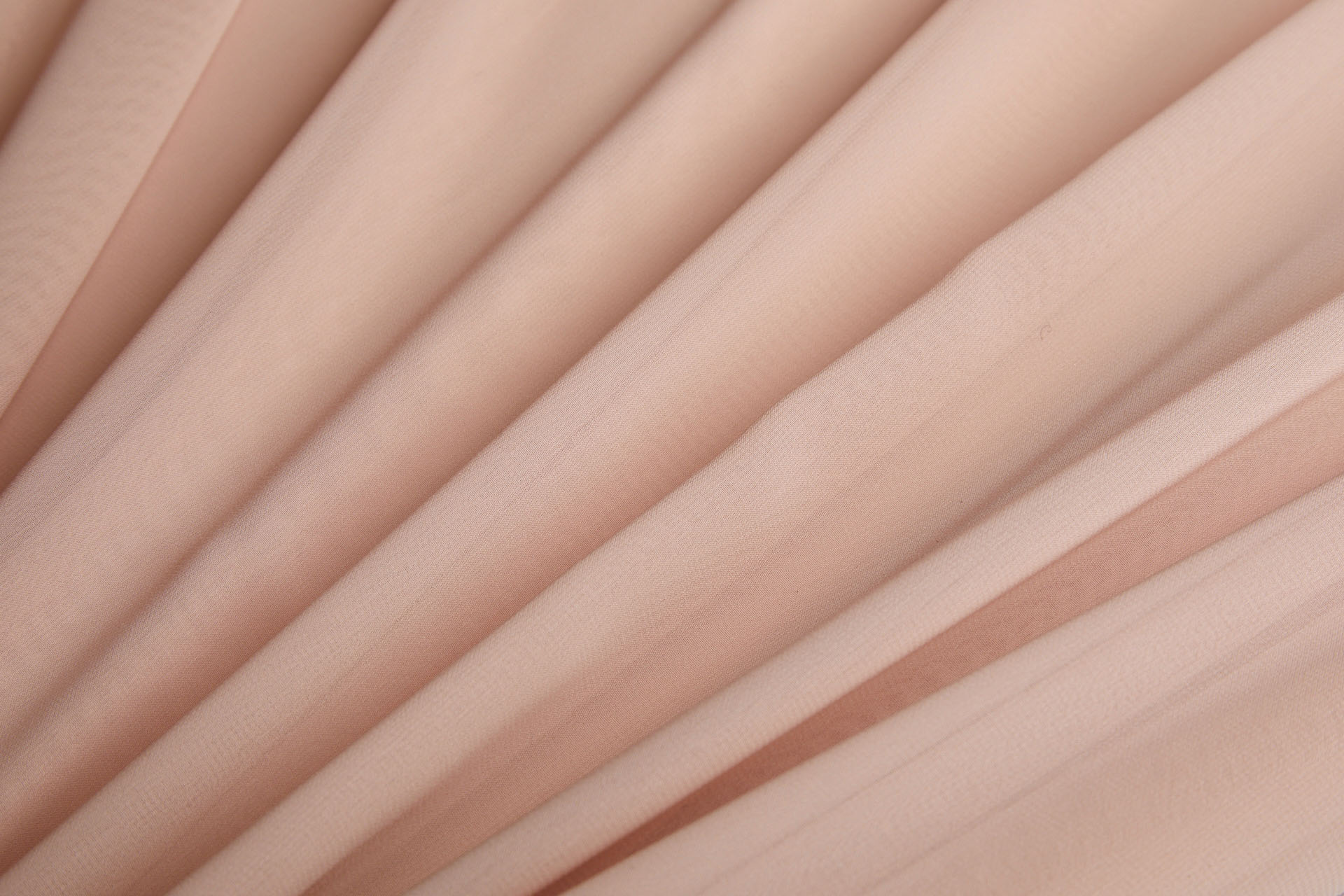 Nude Poly Georgette fabric, image 6 of 6