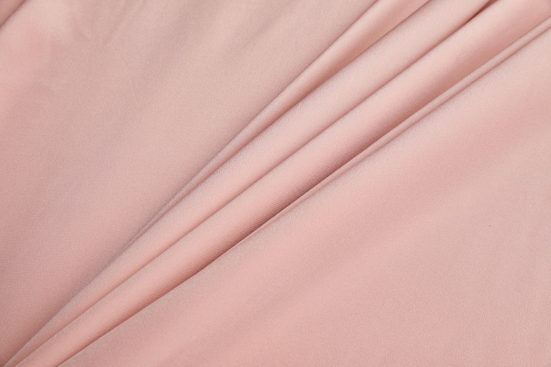Pinkish Nude Silk Crepe de Chine fabric, image 3 of 4