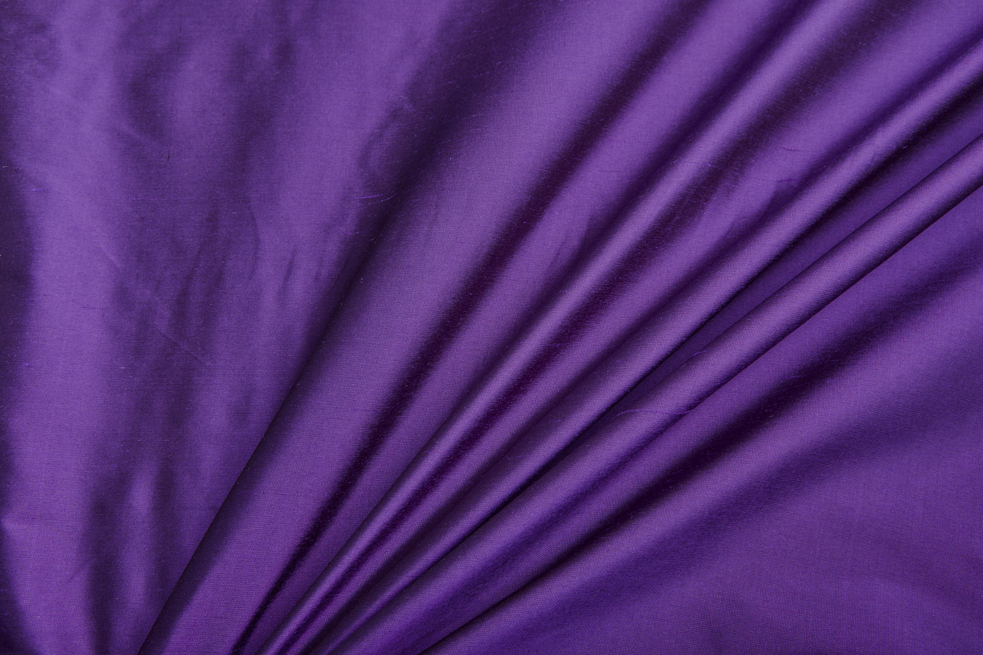 Silk Dupion - Cadburys Purple shot Black fabric, image 3 of 7