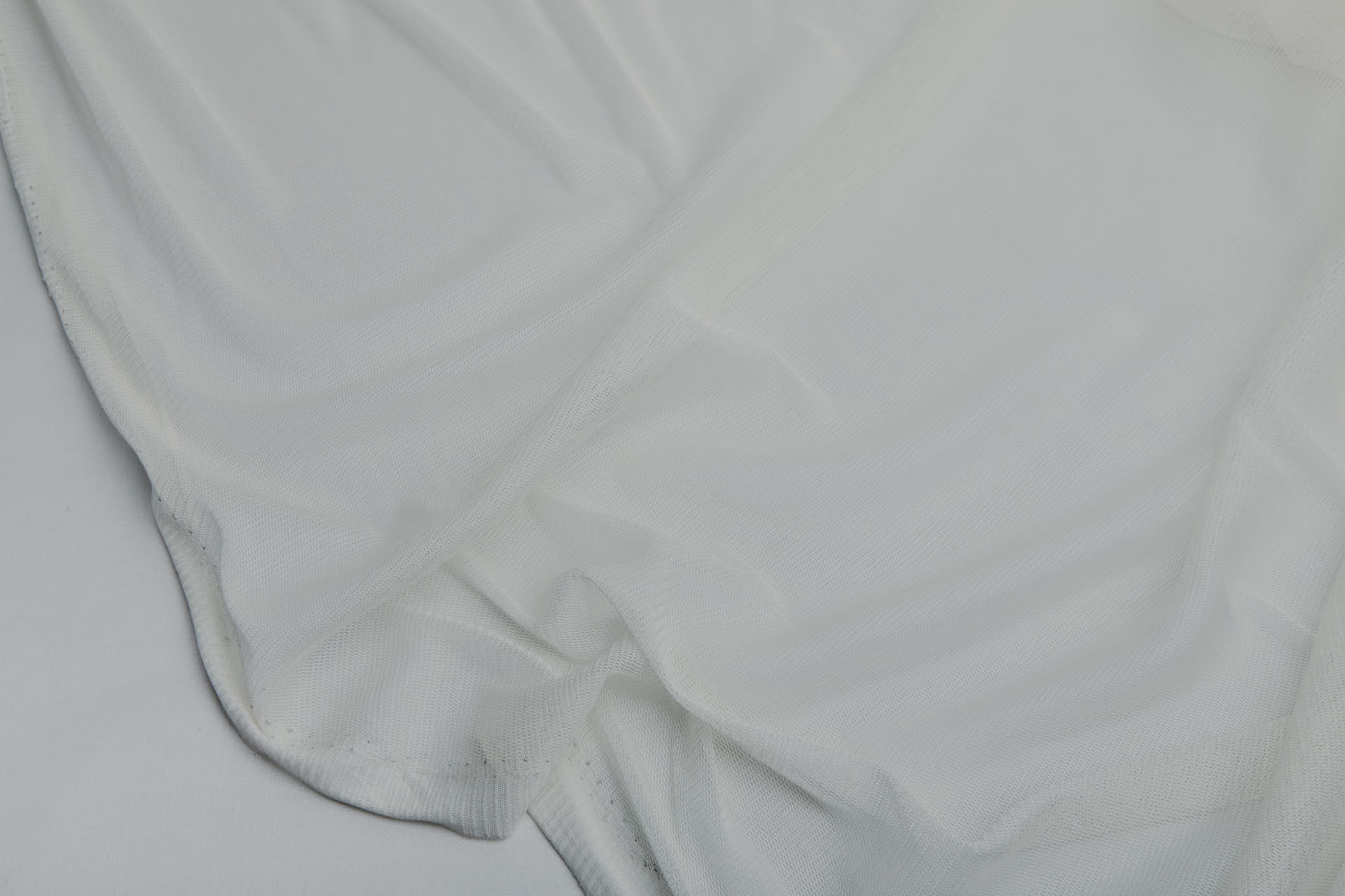 Heavier Weight Silk Tulle/Mesh - Ivory fabric, image 5 of 9