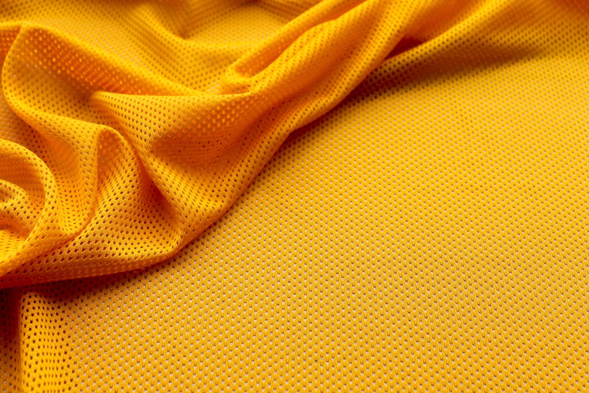 Airtex - Egg Yolk Yellow fabric, image 4 of 7