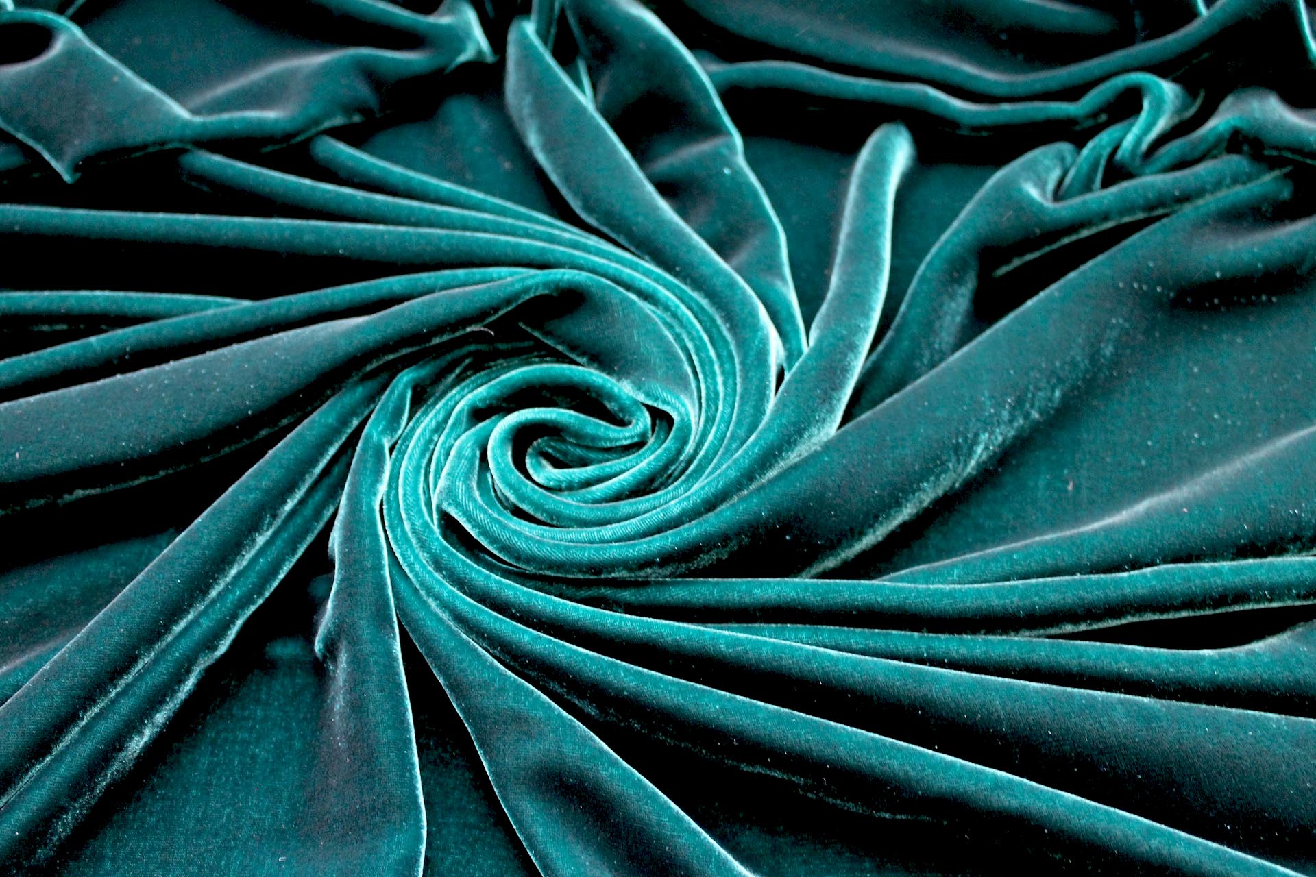 Silk Velvet - Astral Teal fabric