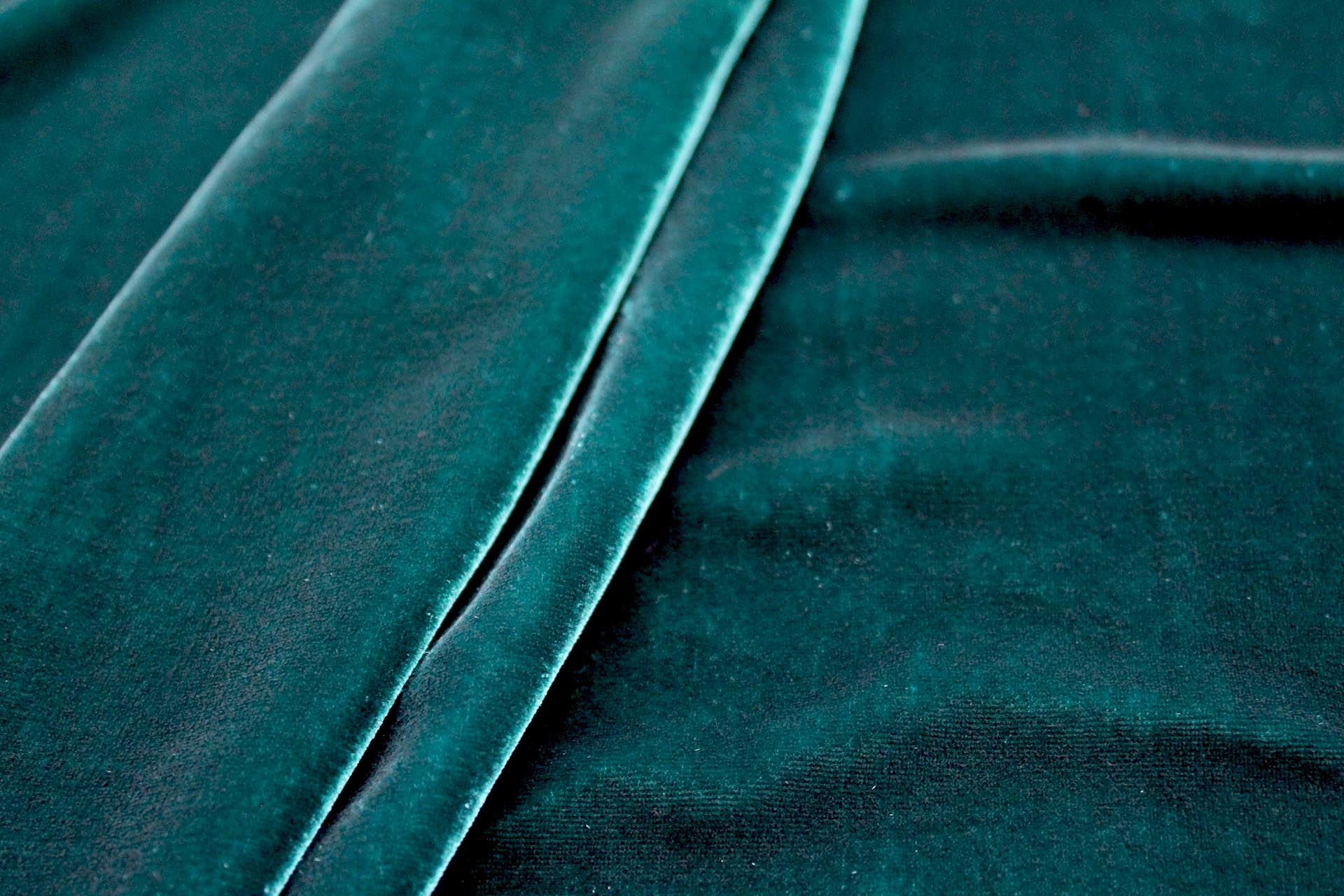 Silk Velvet - Astral Teal fabric, image 5 of 6
