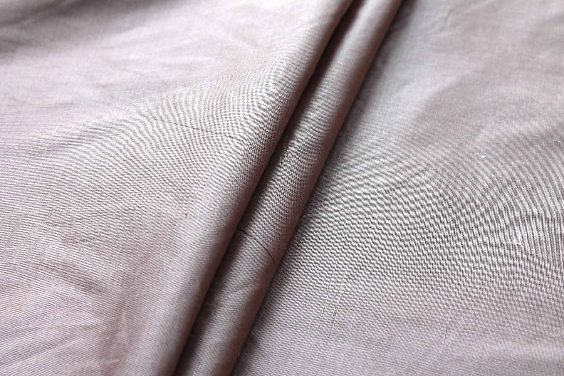 Silk Dupion - Ivory Shot Brown - B08 fabric, image 3 of 4