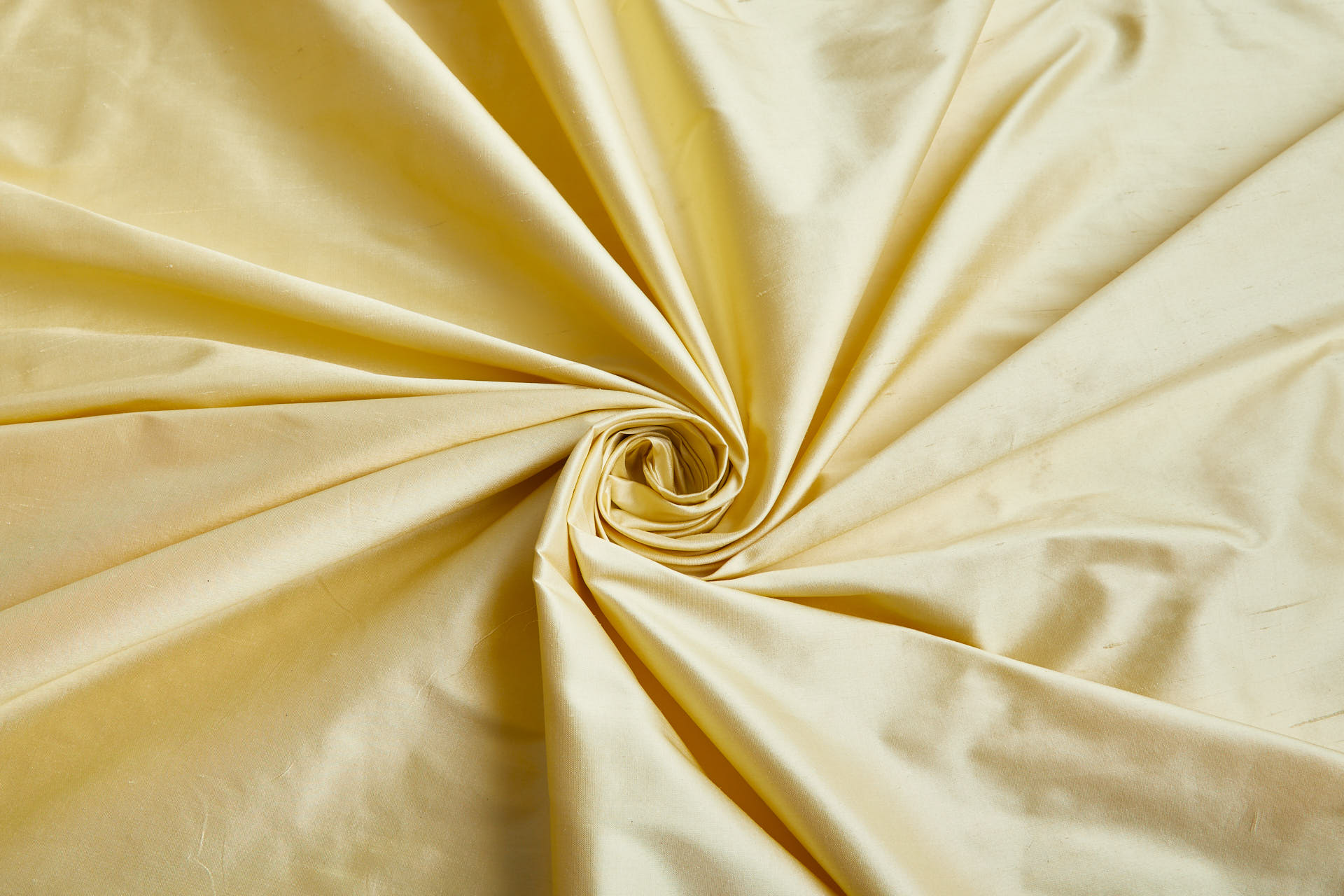 Silk Dupion - Pale Yellow - B13 fabric