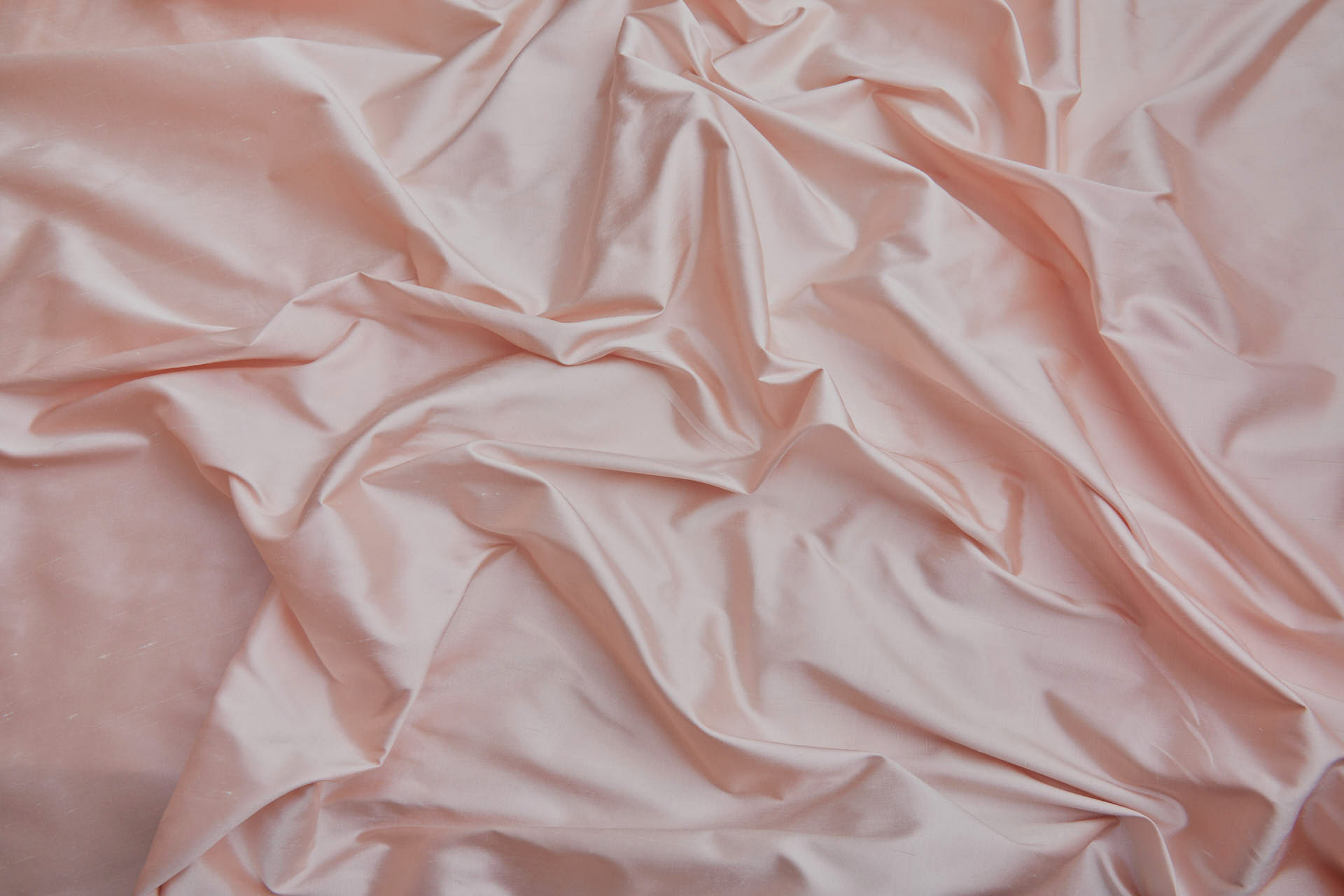 Silk Dupion - Pale Pink - B39 fabric, image 5 of 7