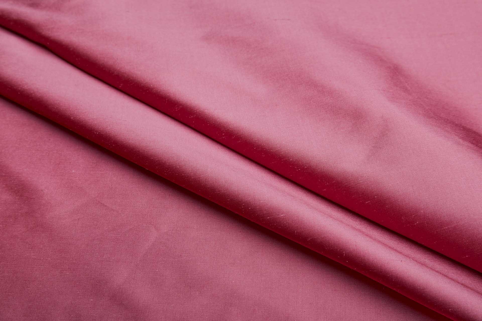 Silk Dupion - Red shot Pink - B42 fabric, image 3 of 6