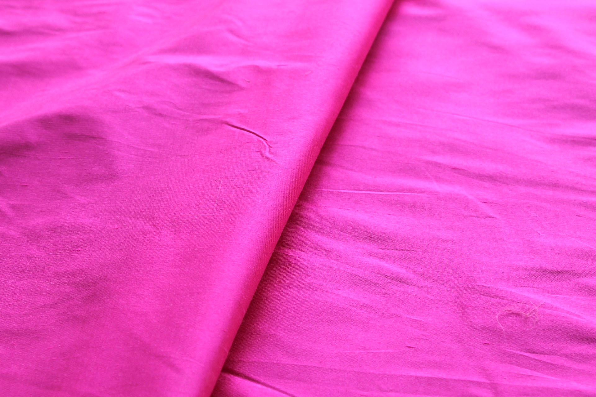 Silk Dupion - Shocking Pink - B45 fabric, image 6 of 6