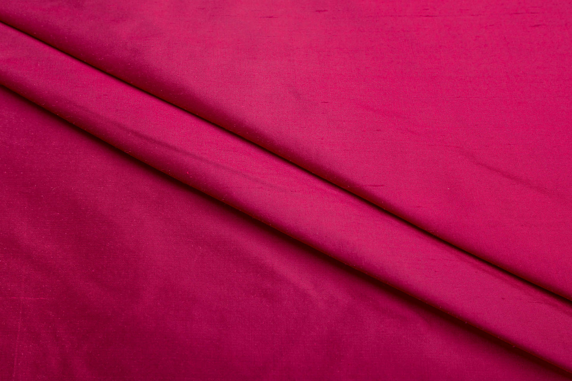 Silk Dupion - Fuchsia - B47 fabric, image 2 of 6