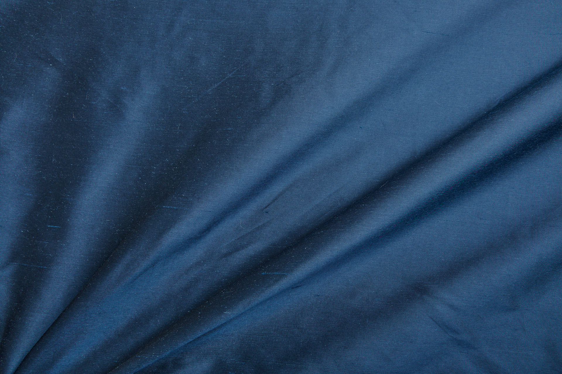 Silk Dupion - Dark Blue - B59 fabric, image 2 of 6