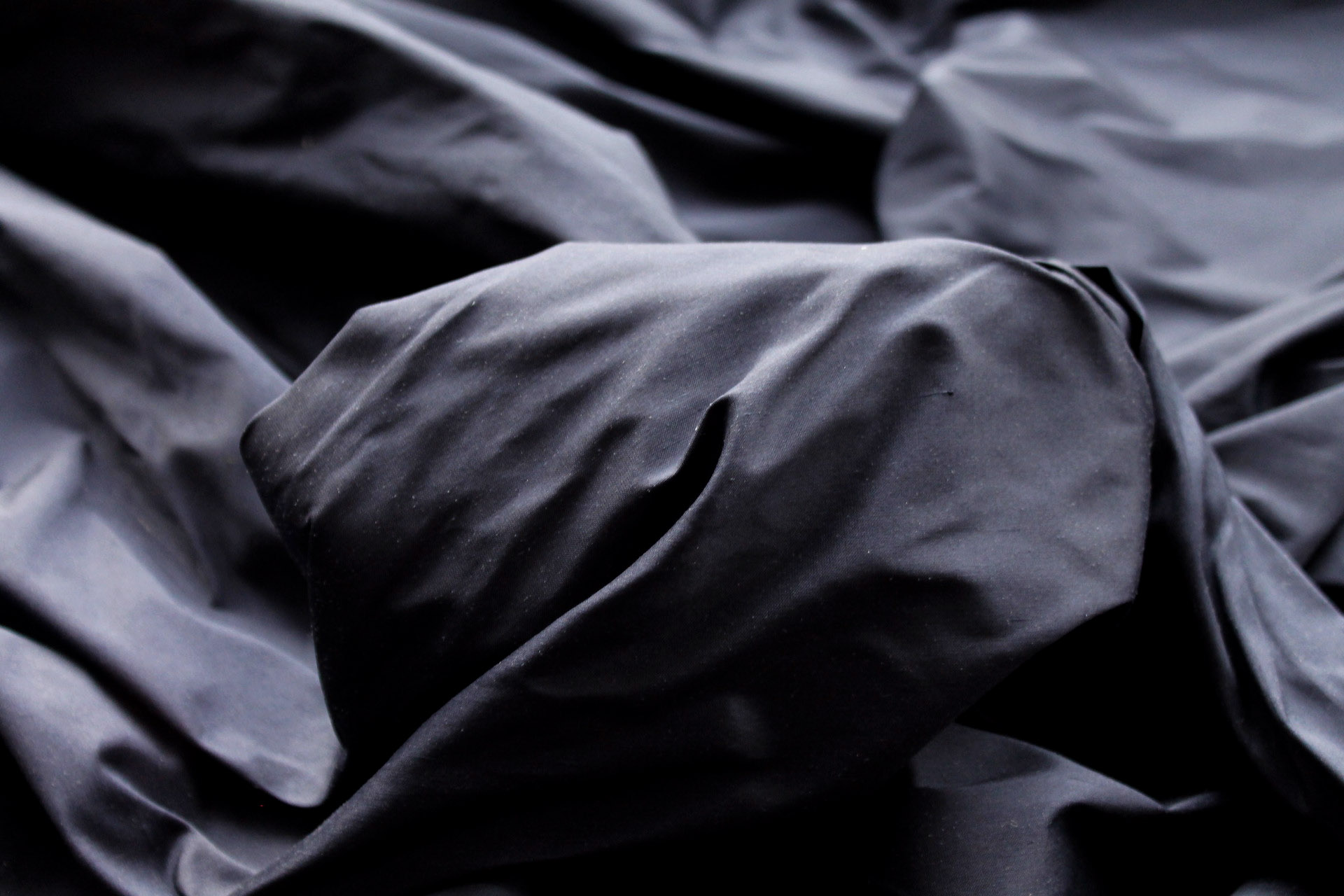 Silk Dupion - Navy - B60 fabric, image 2 of 5