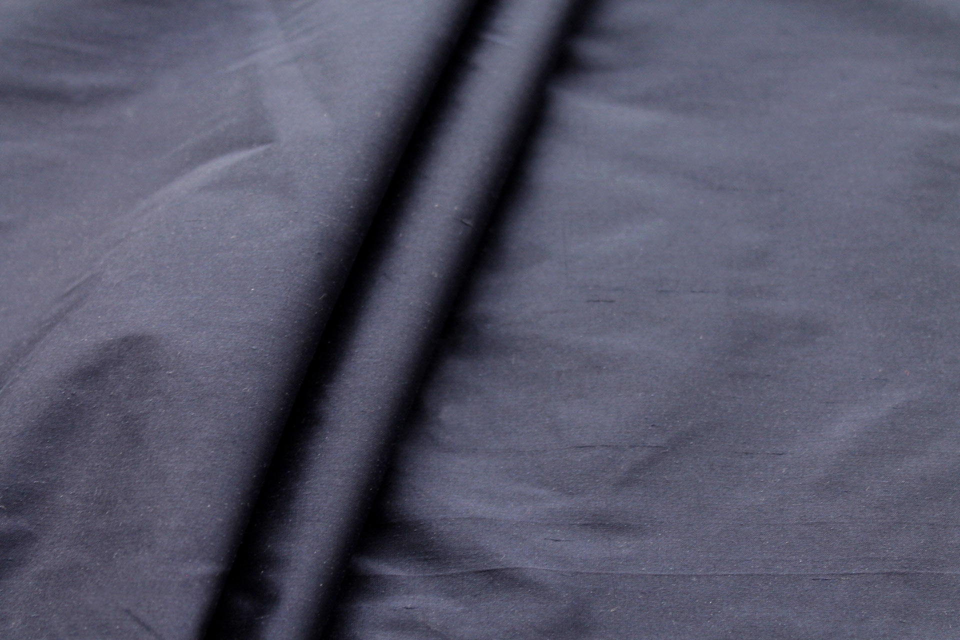 Silk Dupion - Navy - B60 fabric, image 3 of 5