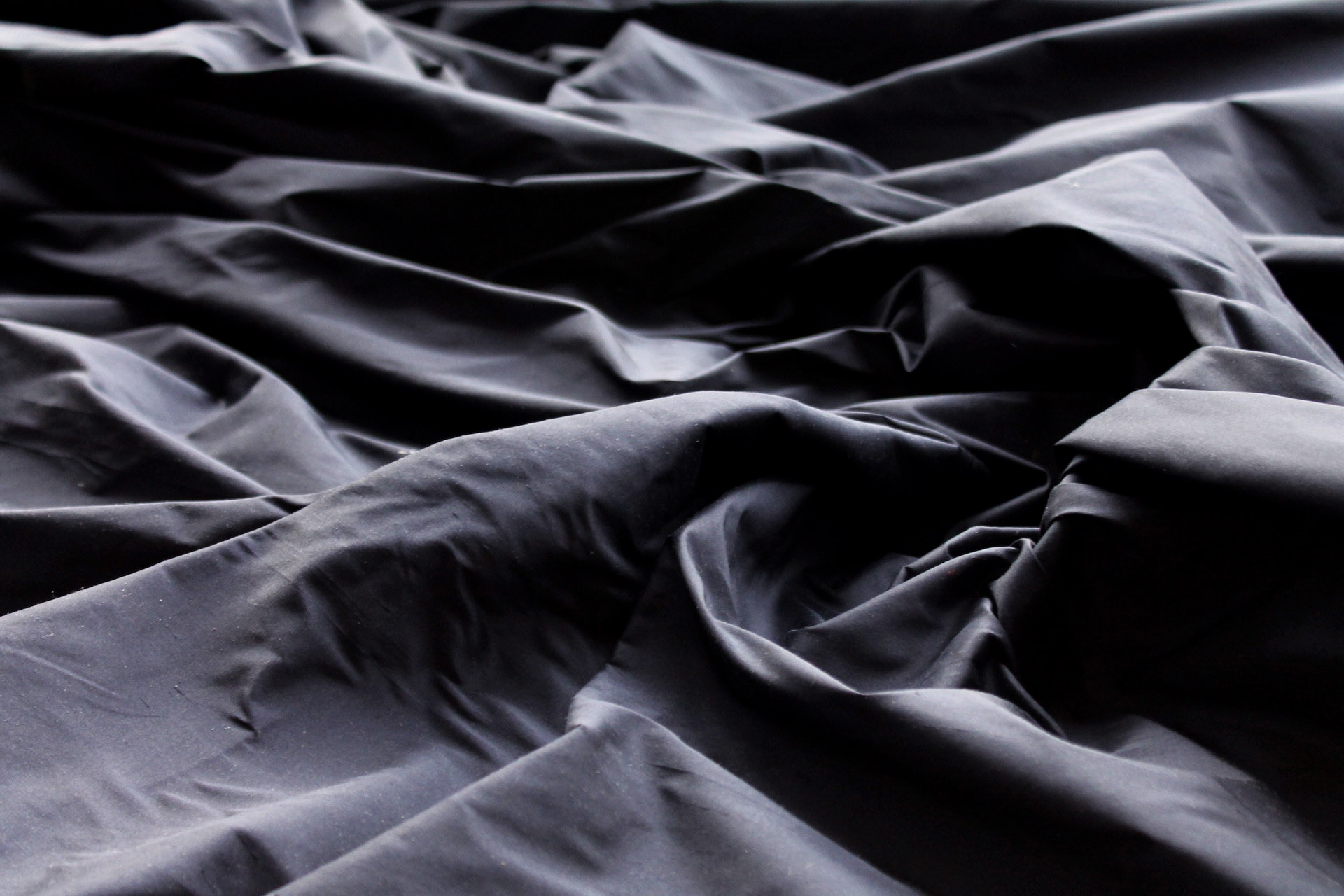 Silk Dupion - Navy - B60 fabric, image 4 of 5