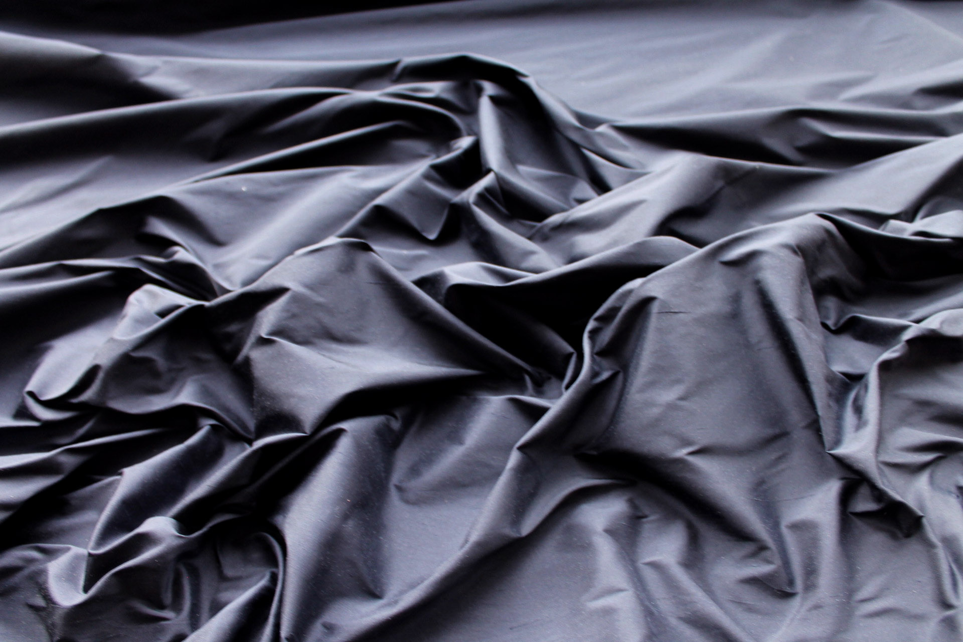 Silk Dupion - Navy - B60 fabric, image 5 of 5