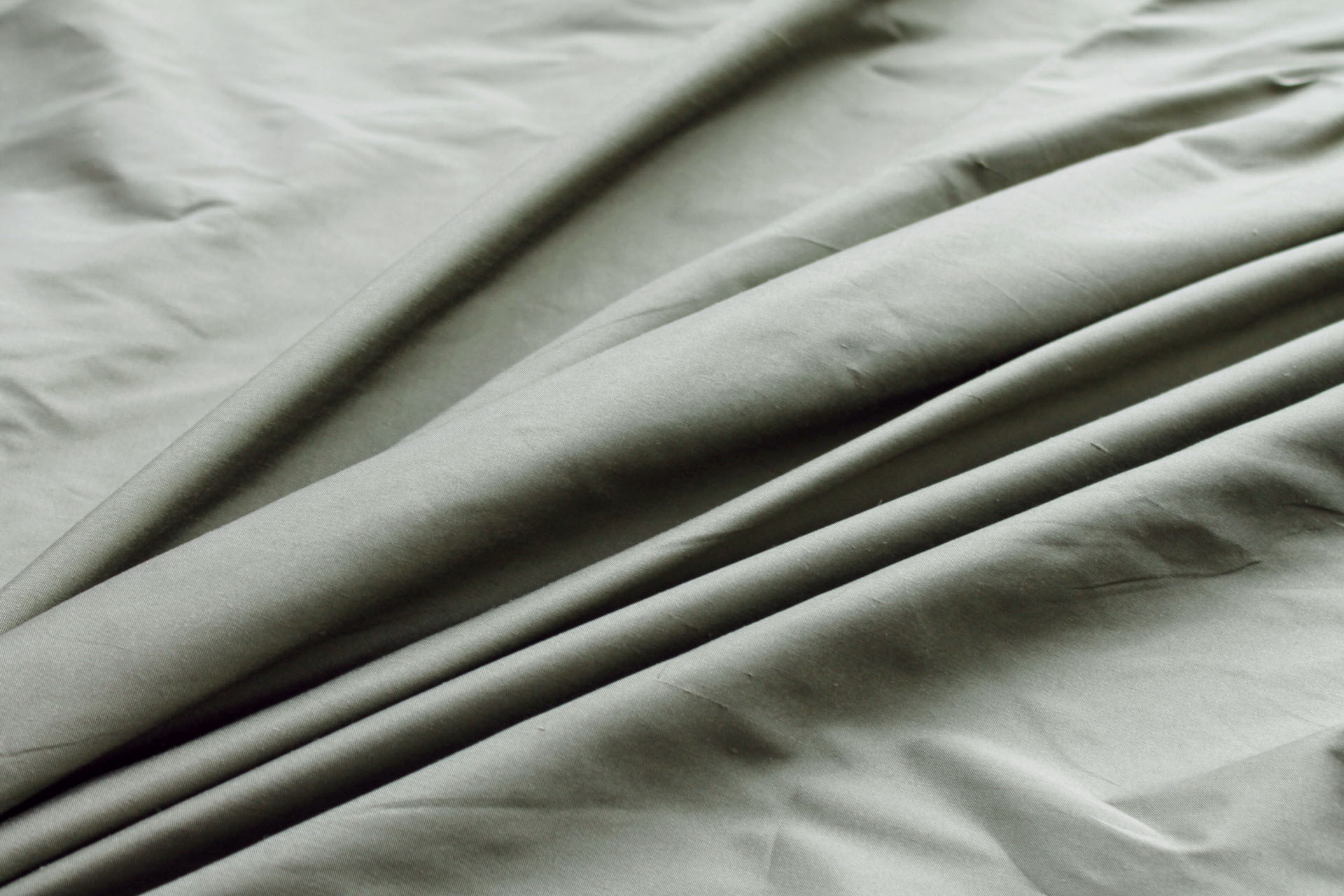 Silk Dupion - Olive - B65 fabric, image 3 of 5