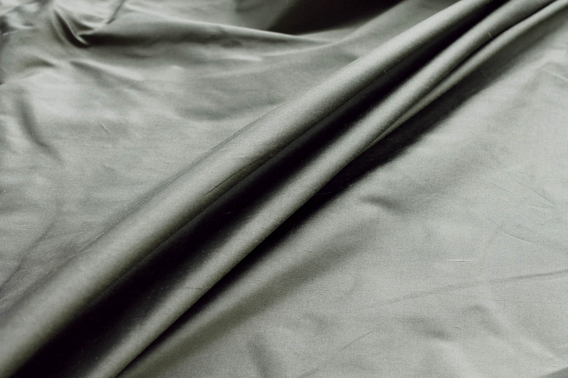 Silk Dupion - Olive - B65 fabric, image 5 of 5