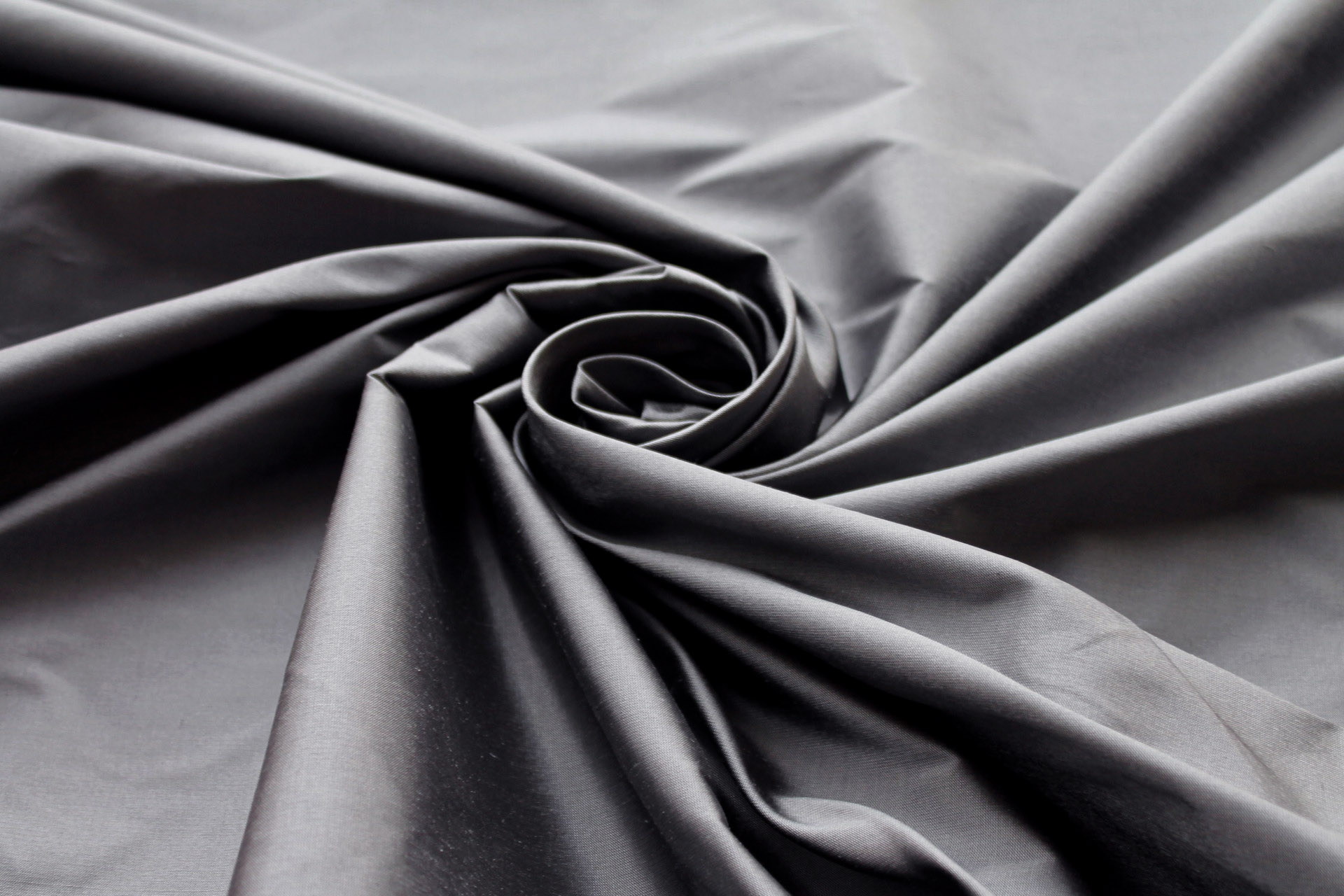Silk Dupion - Mid Grey - B70 fabric