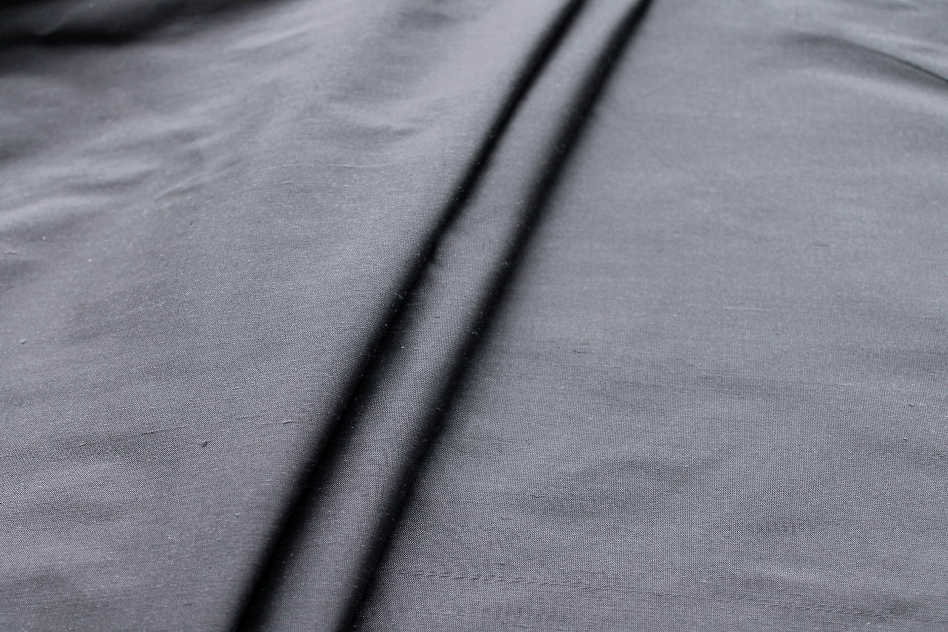Silk Dupion - Dark Grey - B71 - 138cm wide fabric, image 4 of 5