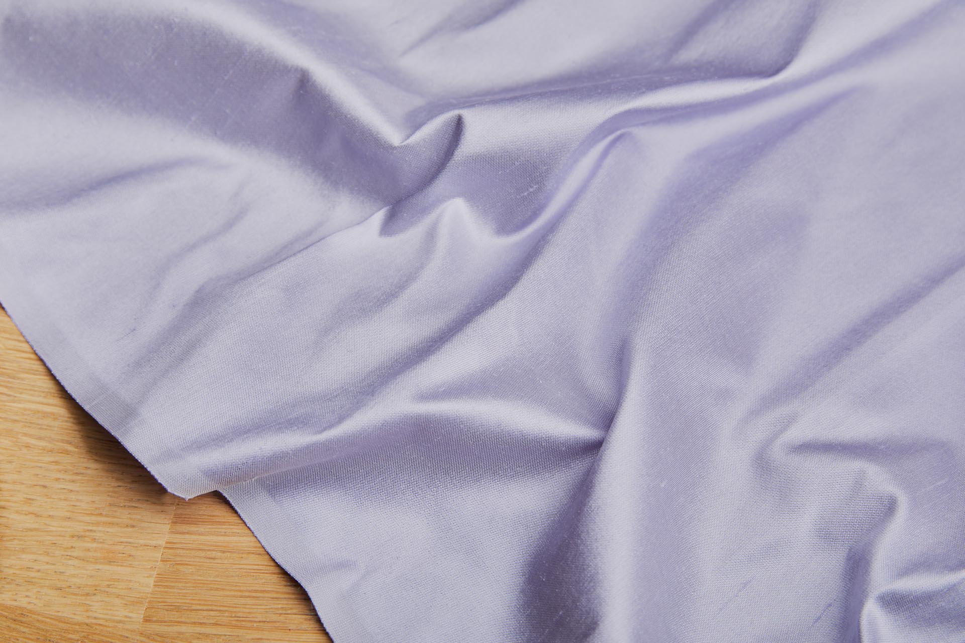 Silk Dupion - Lilac - B85 fabric, image 5 of 6